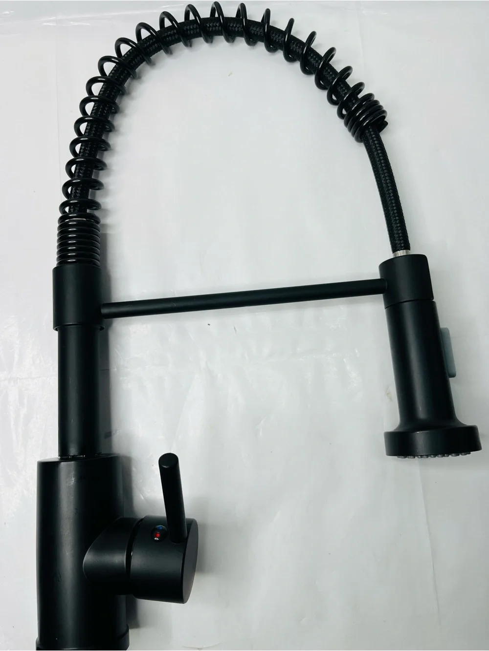 Project Source Flynt Kitchen Faucet black  Commercial New Never Used No Box